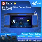 Автомагнитола EKIY S7T, мультимедийный видеопроигрыватель на Android 10 с магнитолой системой, головным устройством, Carplay для Toyota Allion Premio T240 2001 -2007