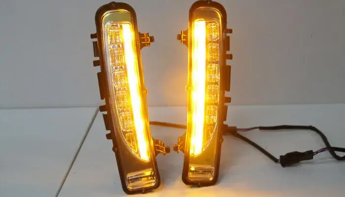 Высокое качество и Водонепроницаемый 12В СИД автомобильное DRL дневные ходовые