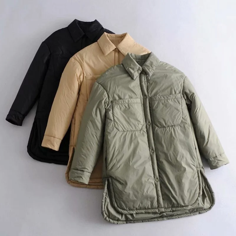 

2021Toppies Women Jacket Khaki Blouse Design Coat Spring Mujer Chaqueta Thin Woman Parkas