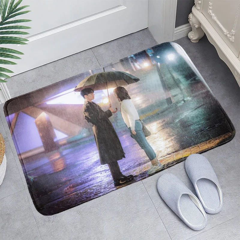 

Новое поступление, коврик для прихожей My roommate is a gumiho, домашний коврик, изготовленный на машине, Противоскользящий коврик для гостиной/прихо...