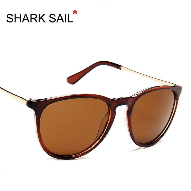 Акула парус новые женские очки для вождения зеркала винтажные Мужчин