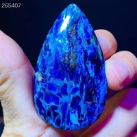 natural blue pietersite chatoyant water drop pendant 53 331 27 6mm from namibia women men cat eye jewelry aaaaaa