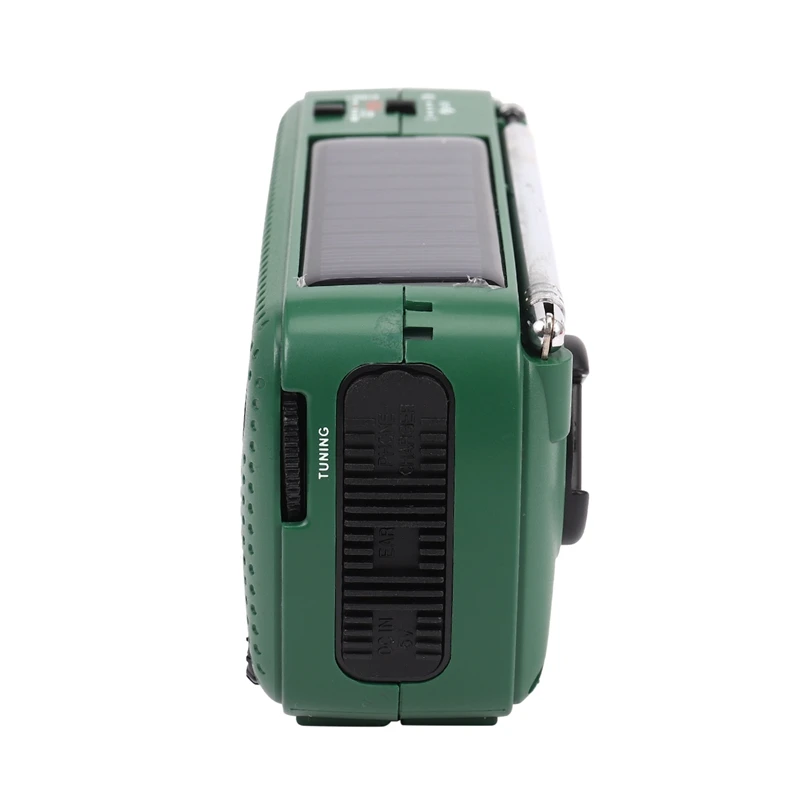 Портативный Fm Am радиоприемник De13 на солнечной батарее портативный уличный с