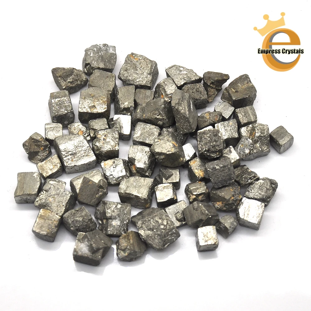 

Natural Iron Pyrite Small Chips Bulk Crystals Stone Healing Fools Gold Quartz Teaching Specimen Luck Raw Gemstone Mineral
