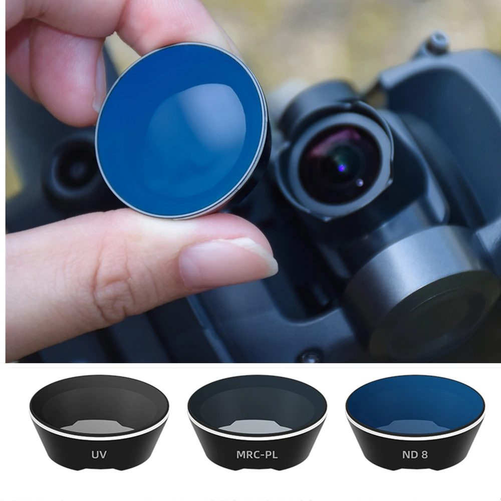 

UV CPL ND4/8/16/32 Lens Filter Set for DJI FPV Combo Drone Neutral Density Filters Drone Quadcopter Gimbal Camera Accessories