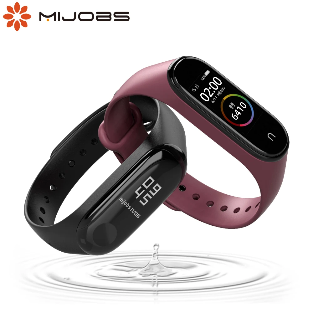 Силиконовый браслет для Xiaomi Mi Band 4 аксессуары 3 оригинальный спортивный ремешок |