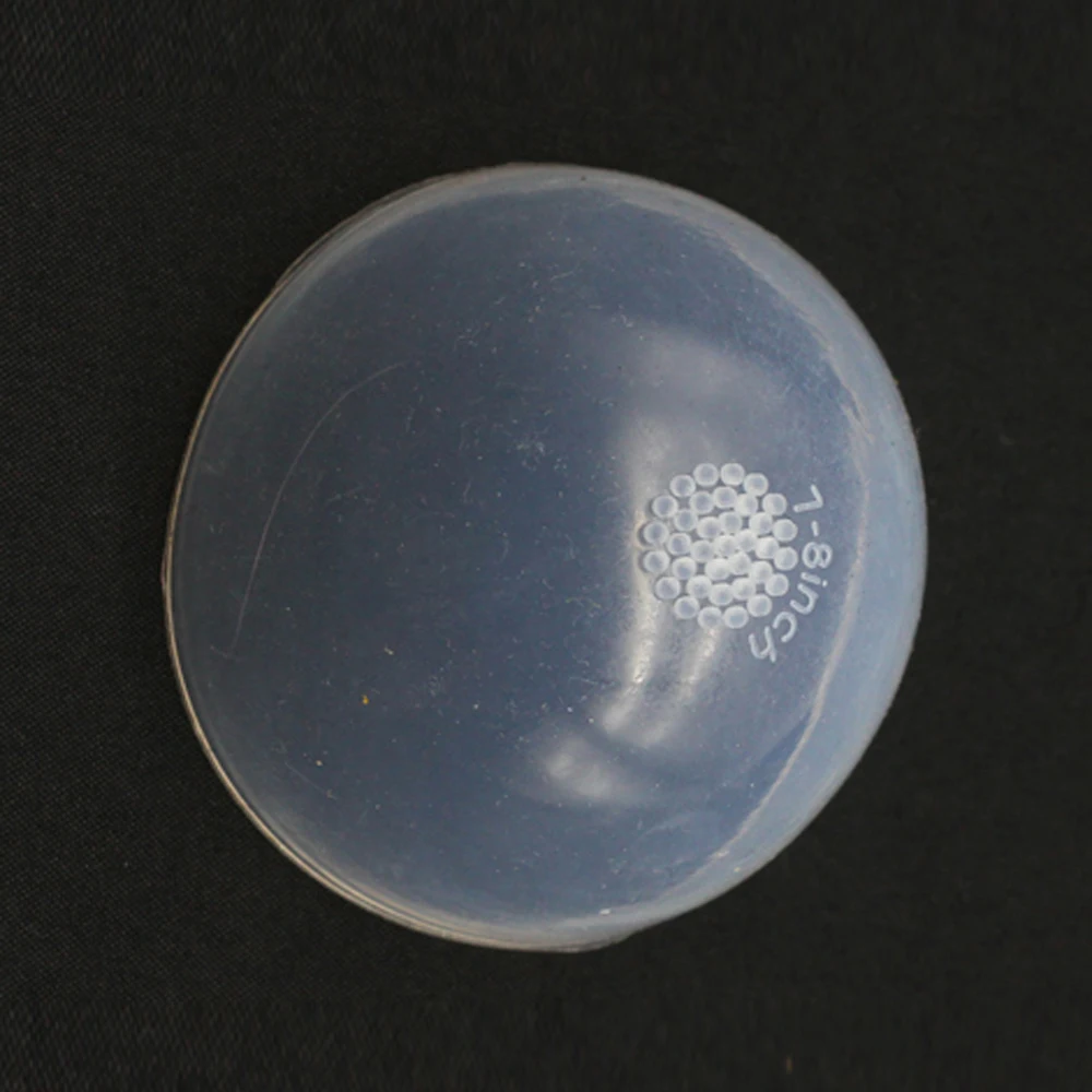 Прозрачная силиконовая защитная крышка для парика с головой 1/6 1/4 1/3 кукол BJD Dollfie