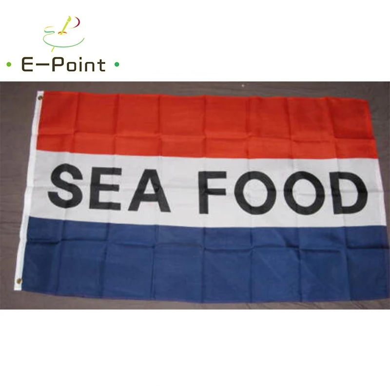 

Морская еда, распродажа, рекламный знак, флаг 2 фута * 3 фута (60*90 см), размер 3 фута * 5 футов (90*150 см), рождественские украшения для дома, флаг, бан...