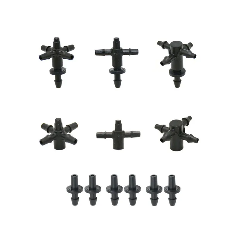 Комплект из 20 капельниц для орошения растений эмиттер 1/8 дюйма крест-капельница