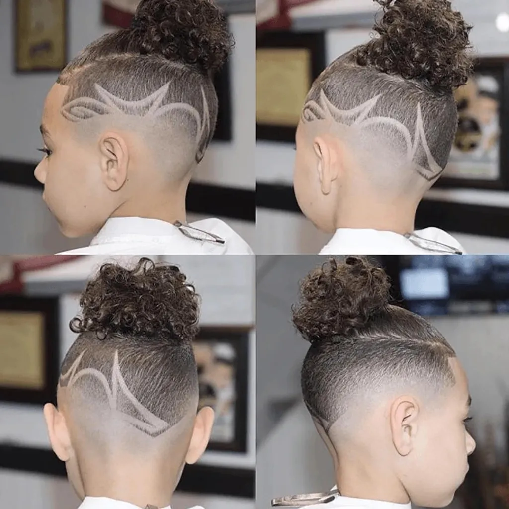 Металлическая профессиональная машинка для стрижки волос мужчин стильный