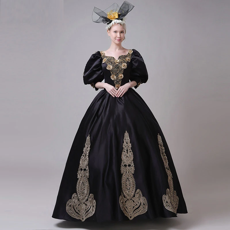 

Purple Embroidery 18th Century Sweet Gothic Victorian Dresses Marie Antoinette Ball Gowns Costumes Theater Costumes For Women