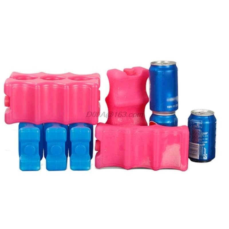 Горячая Распродажа многоразовый ледяной блок со льдом объемом 600 мл пакет для