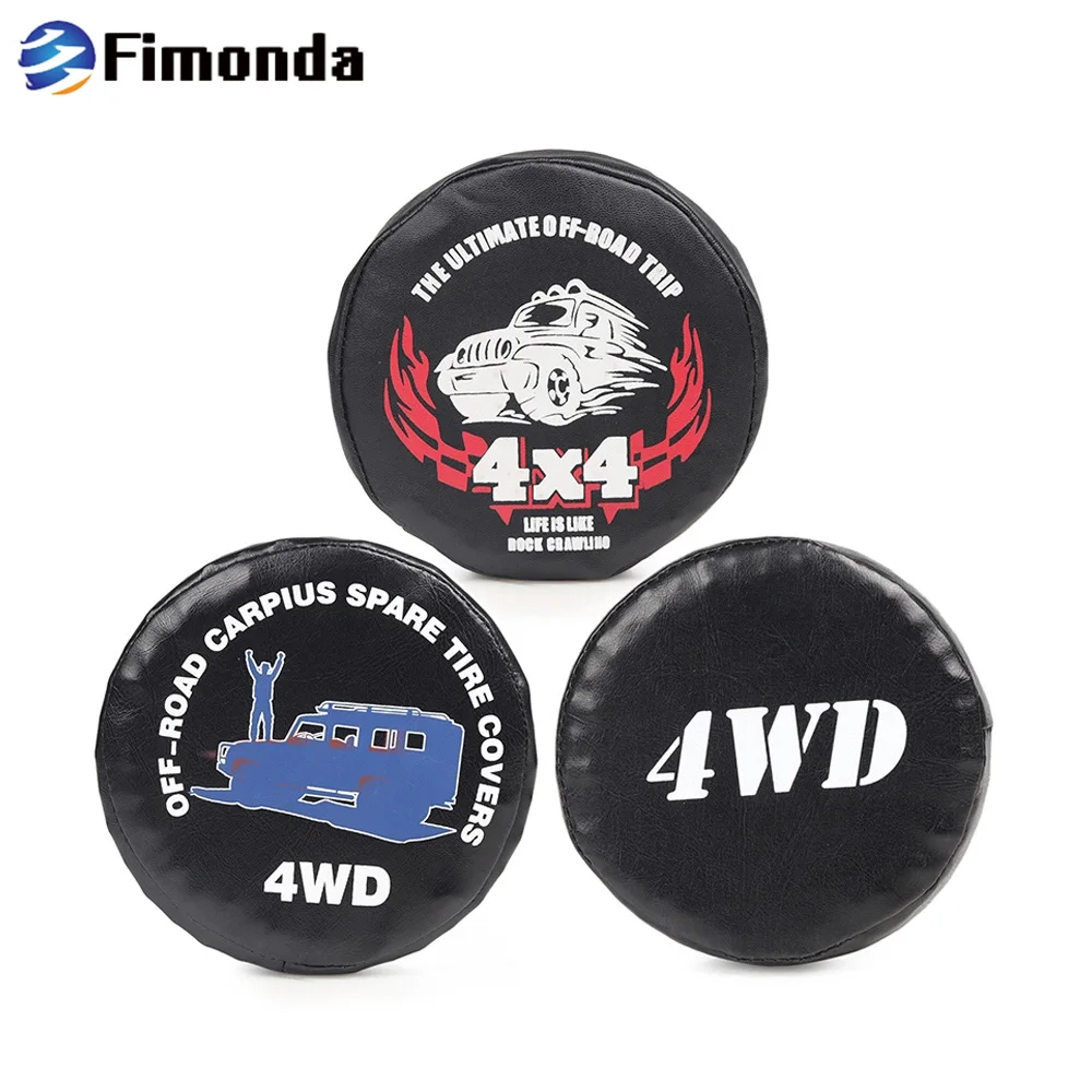 Чехол из ПУ кожи для радиоуправляемого автомобиля чехол запасной шины 1/10 RC Crawler