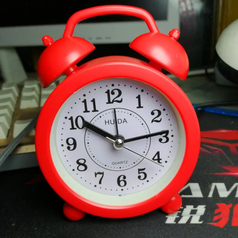 Креативные простые современные часы-будильник модные маленькие часы