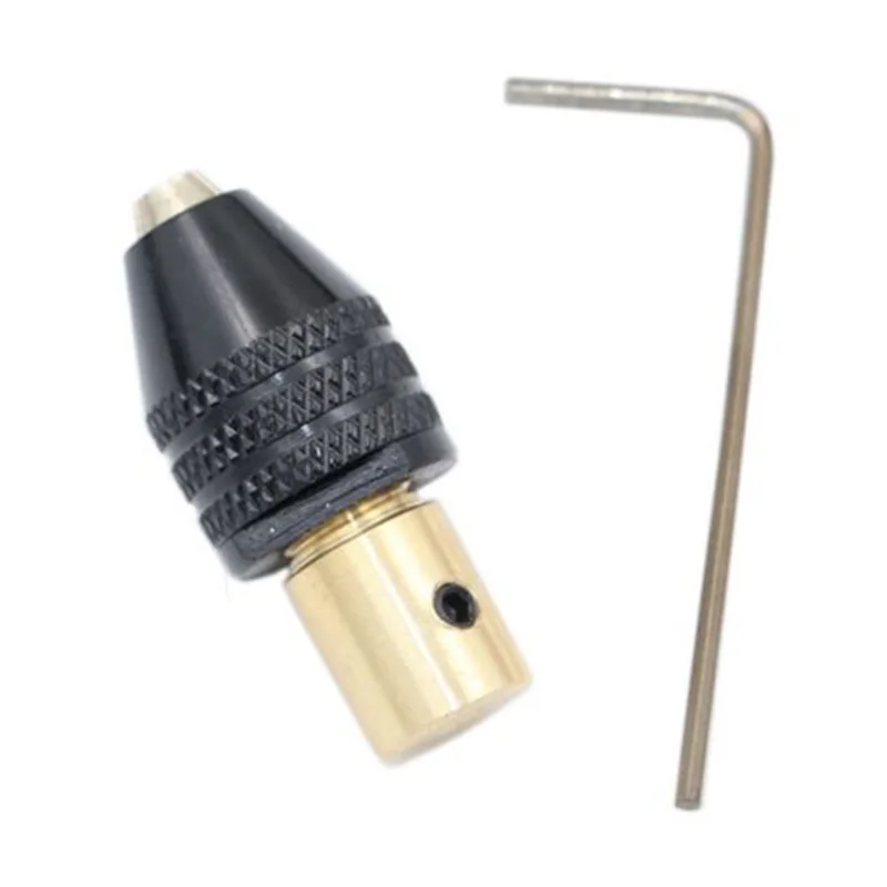 

Mini Drill Chuck Aluminum Alloy Universal Replacement Parts Electronic
