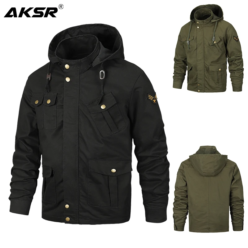 AKSR, мужская уличная куртка, ветровки, camarras Para Hombre, военная куртка, ткань, удобная, мягкая, дышащая и гибкая