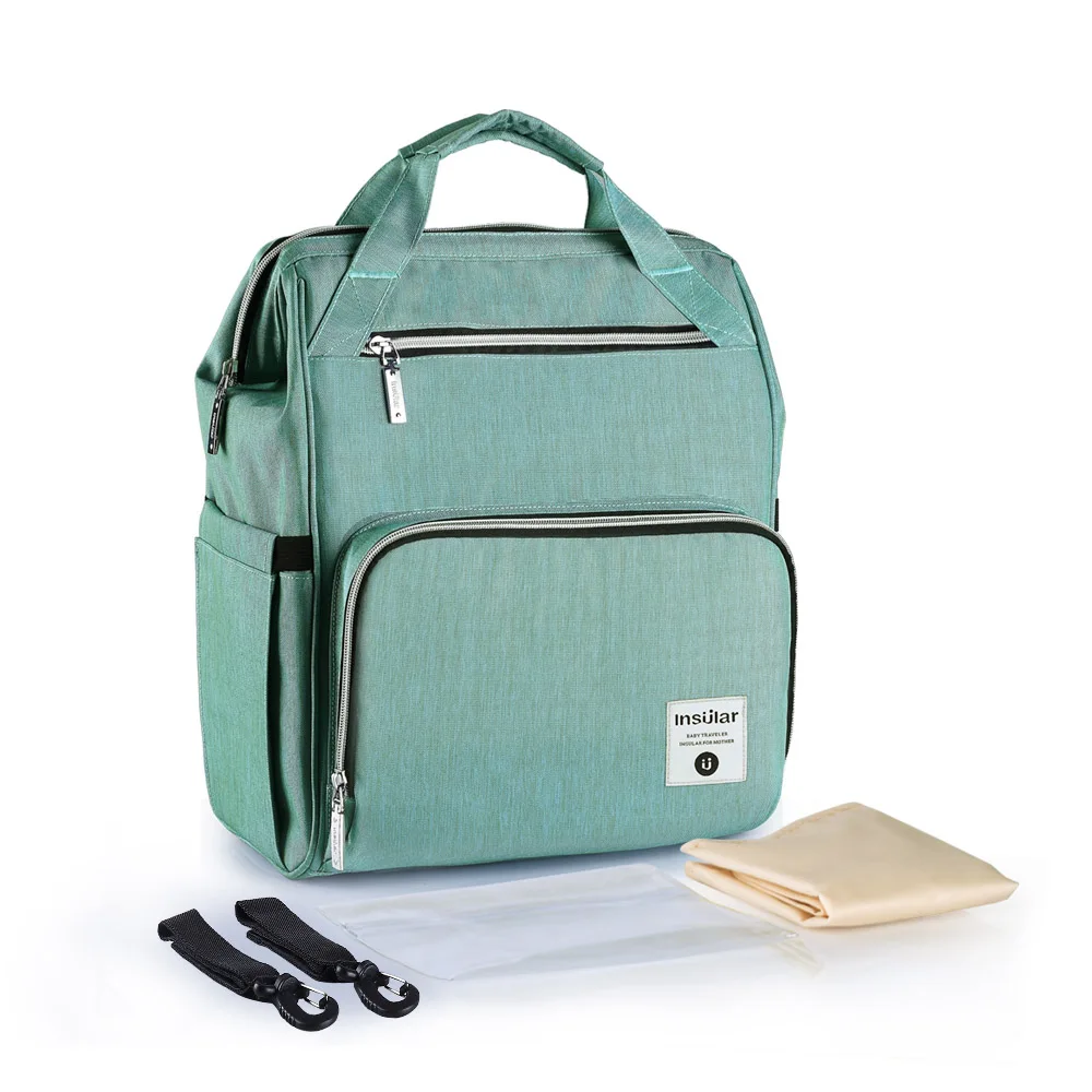 

Mom Maternity Nappy Backpack Mummy Bag Diaper Bags Insular Brand Waterproof Baby Pregnant Bag Nursing Bag for Baby Care