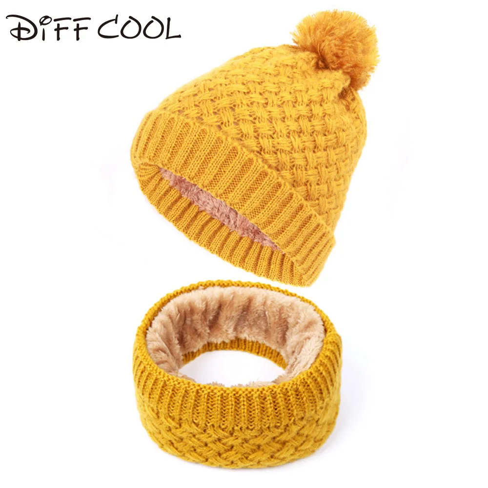 Новинка AliExpress бархатная шапка костюм с нагрудником вязаная два комплекта теплой