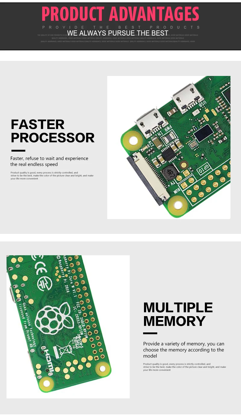 Оригинальная Беспроводная bluetooth-плата Raspberry Pi Zero V 1,3 Zero W WH с процессором 1 ГГц, ОЗУ 512 Мб, Версия Raspberry Pi Zero 1,3
