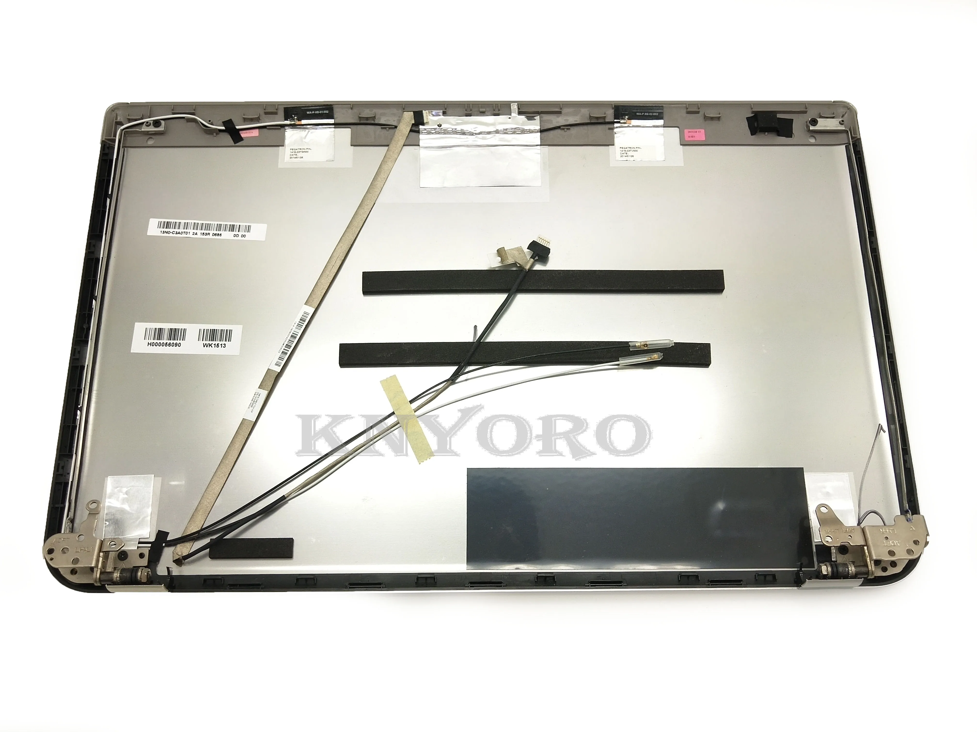 Barato Nuevo Para Toshiba P55T P55T-A Series Lcd Contraportada Antenas Y Bisagras LCD Para Portátil Izquierda Derecha H000056090