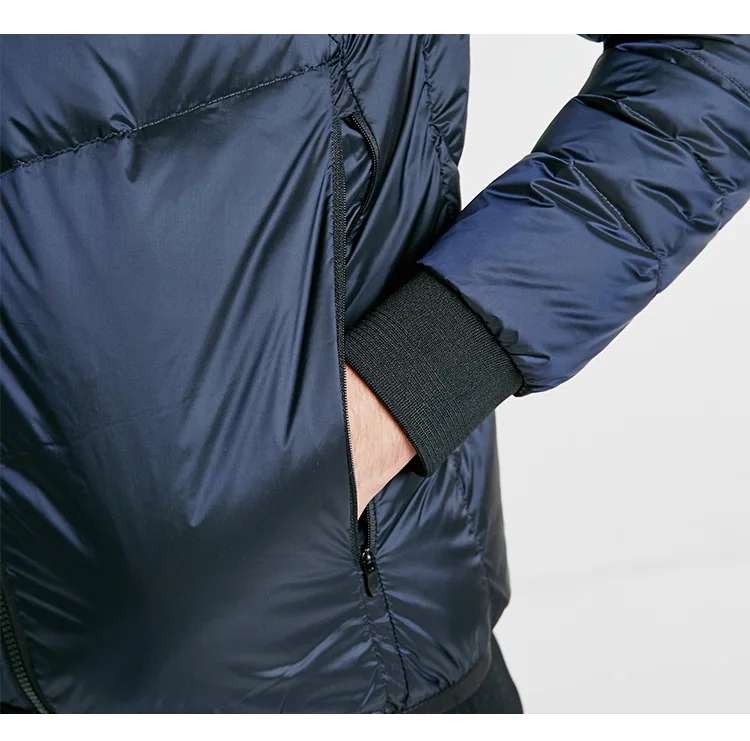 JackJones Мужская зимняя бейсбольная куртка с воротником с тепловым пухом | 218412510