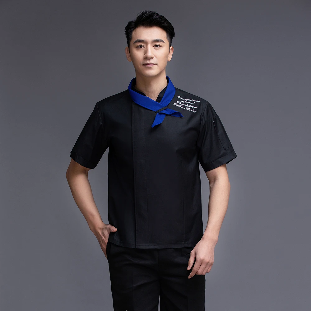 Рабочая куртка шеф-повара 3 цветов мужская рубашка для гостиниц складов столовой