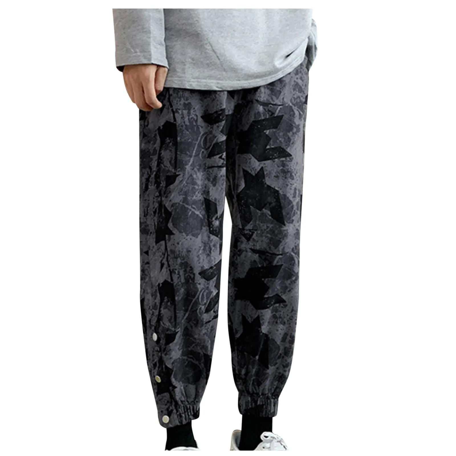 Брюки шаровары Y2K джинсовые прямые свободного покроя на пуговицах|Прямые джинсы|