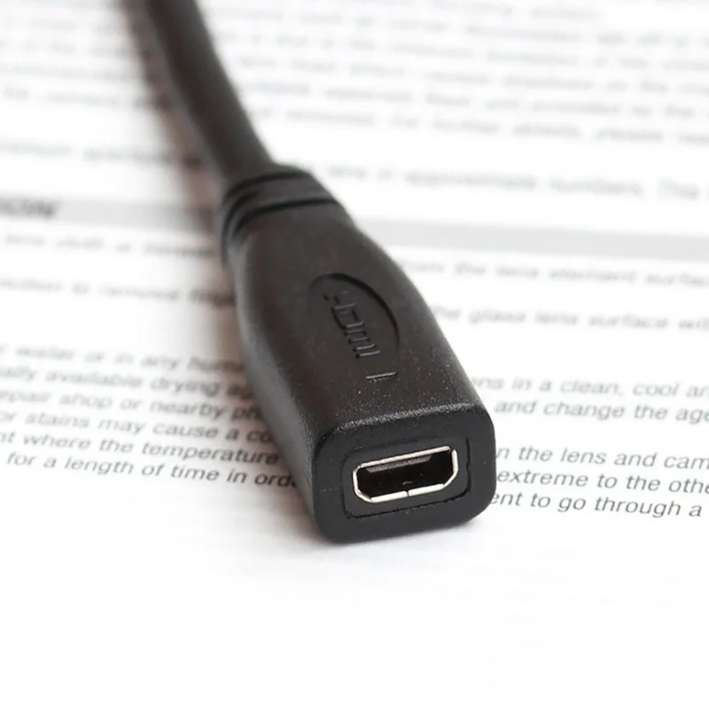Удобный Micro HDMI Женский к Мужской адаптер кабель конвертер для планшета сотового