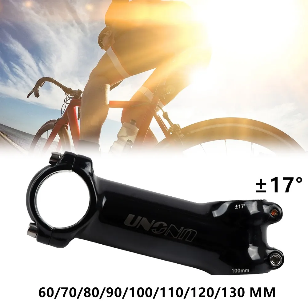 

Bicycle Stem ±17° Degree MTB Road Mountain Bike Ultralight Riser Stem For 31.8mm Handlebar 60/70/80/90/100/110/120/130 Mm