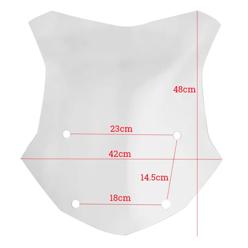 Лобовое стекло мотоцикла ABS ветровой экран дефлектор передний для BMW R1200GS Adventure ADV