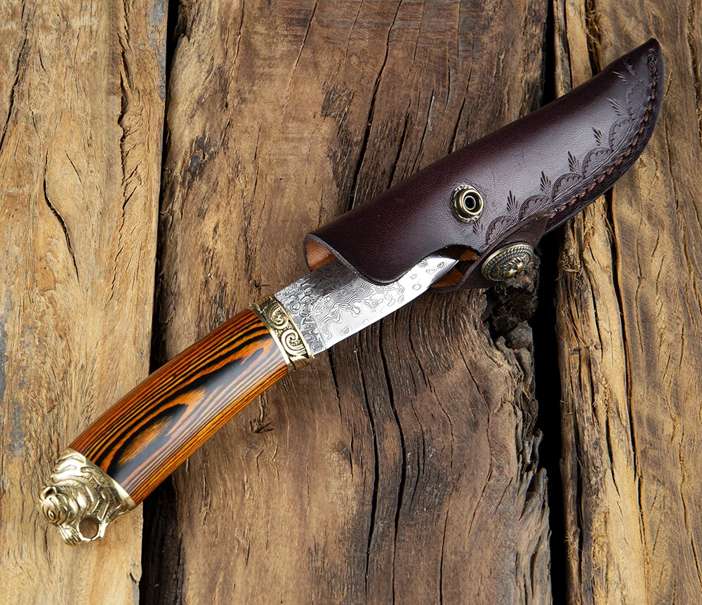 XITUO Samurai Sword Sharp VG10 Japanese Damascus Steel Paring Knife Ultra Multifuntion High-Quality Ebony Handle | Дом и сад