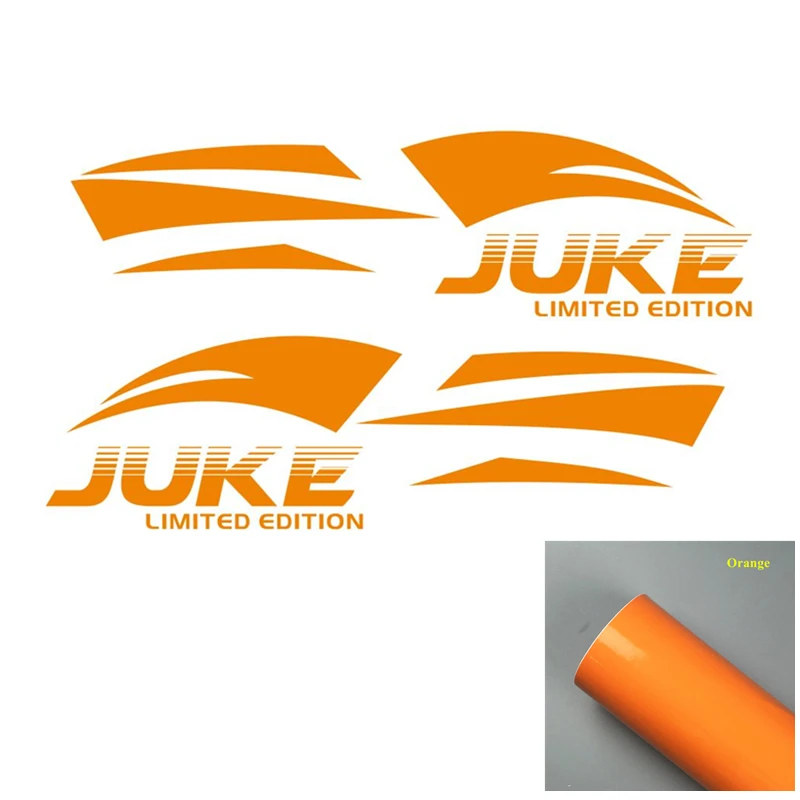 

1 компл. Наклейка на кузов автомобиля для Nissan Juke Nismo гоночные спортивные полосы автомобильные двери боковой Декор виниловые наклейки внешние аксессуары