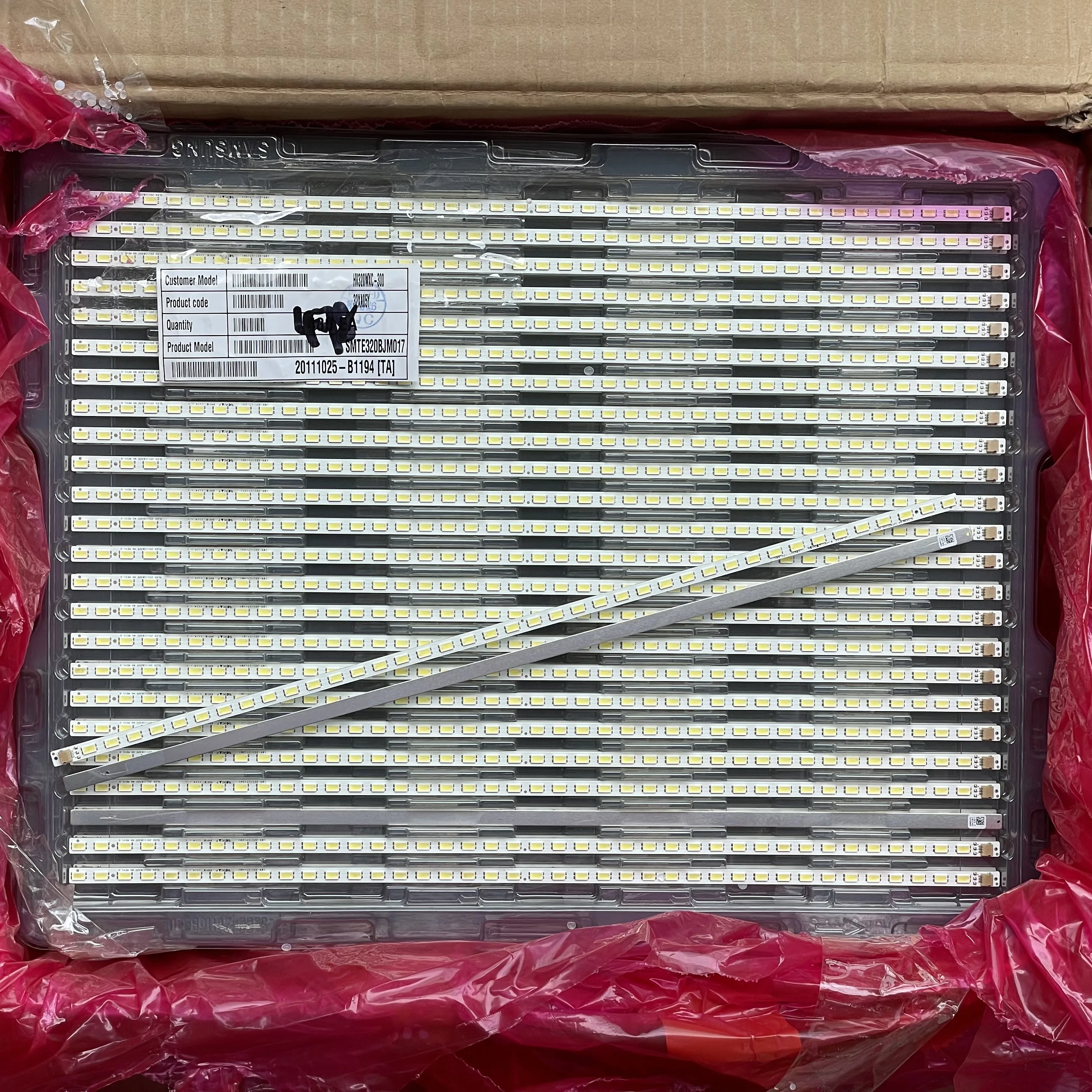 10 шт. светодиодный подсветка полосы 40 s для BOE 32 &quotпанель HV320WXC 2011CB320 T315HW07 363