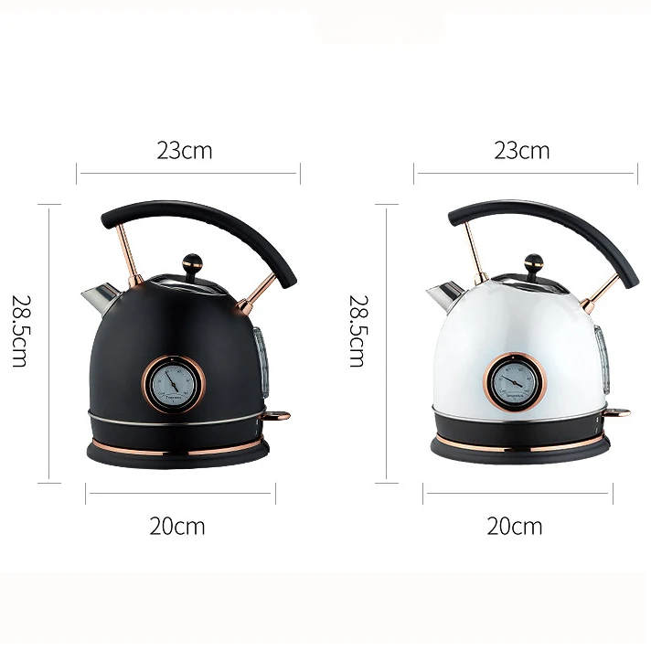 

1.8L 304 Stainless Electric Kettle With Water Temperature Control Meter Household Quick Heating Electric Boiling Tea Pot coffee