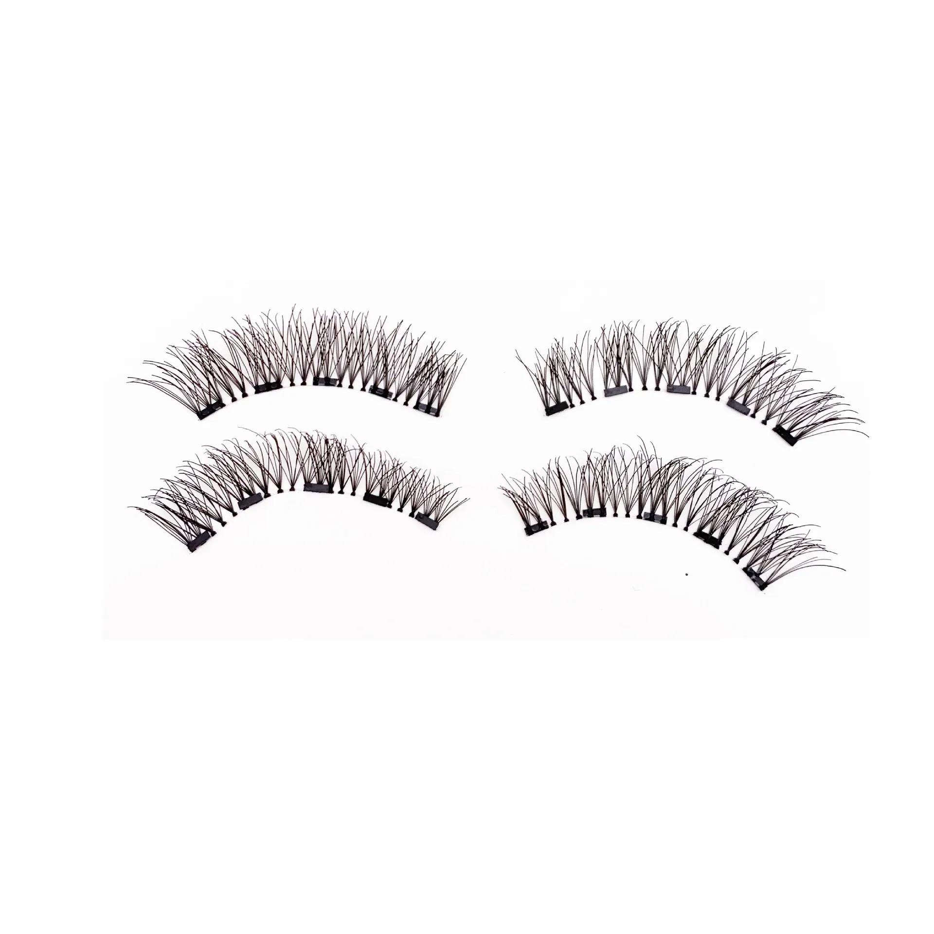 

With tweezers 8 PCS Magnetic Eyelashes Natural Long Magnetic Mink Eyelashes Set Handmade 3D False Eyelashes faux magnetique