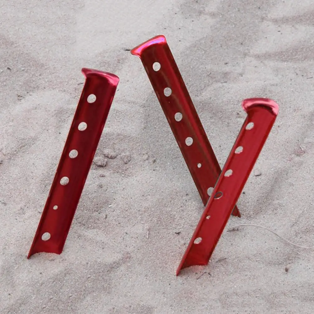 

1pc Tent Awning Pegs Nails Sand Ground Stakes Camping Caravan Outdoor Nail New
