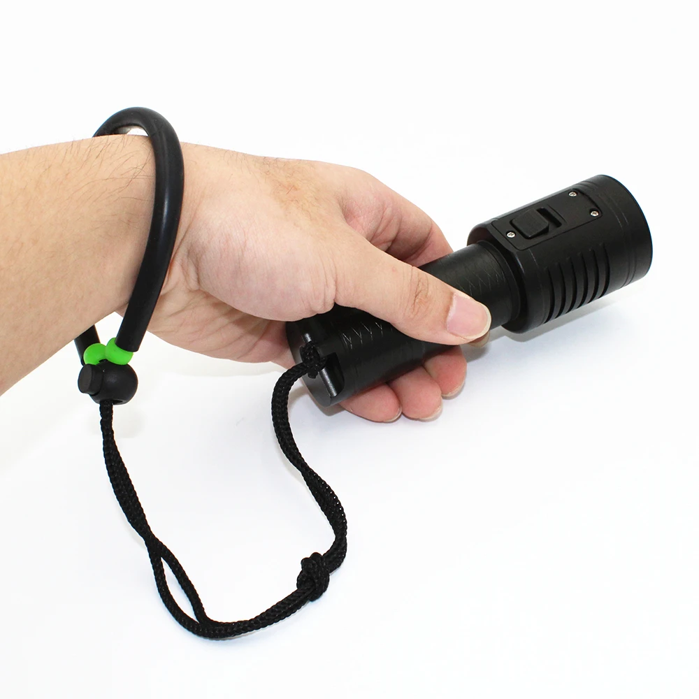 3000LM 4x XP G2 белый + 2x XPE красный светодиодный вспышка для подводного погружения и