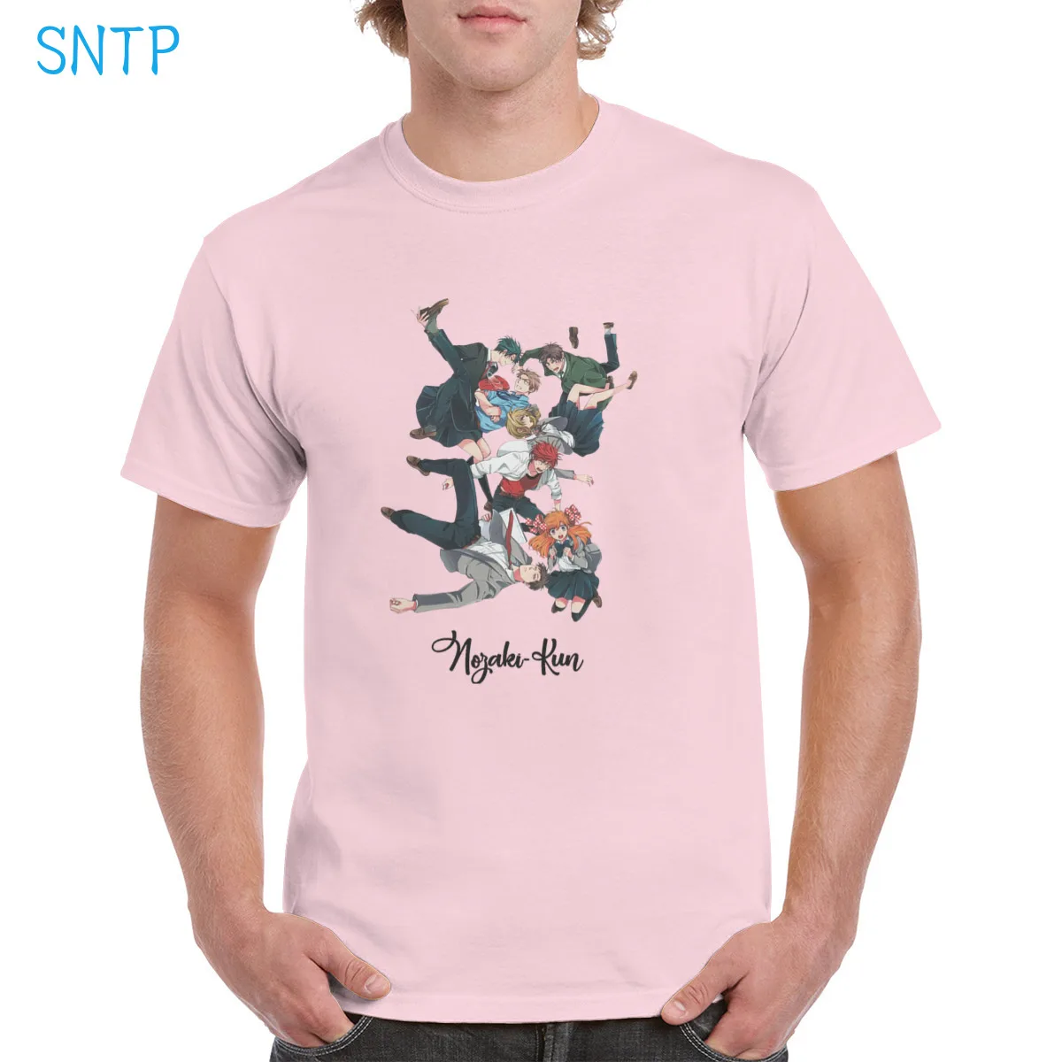 

Monthly Girls' Nozaki-kun Anime character t shirt 100% Cotton Harajuku 90s Top Oversized clothes Female/Man