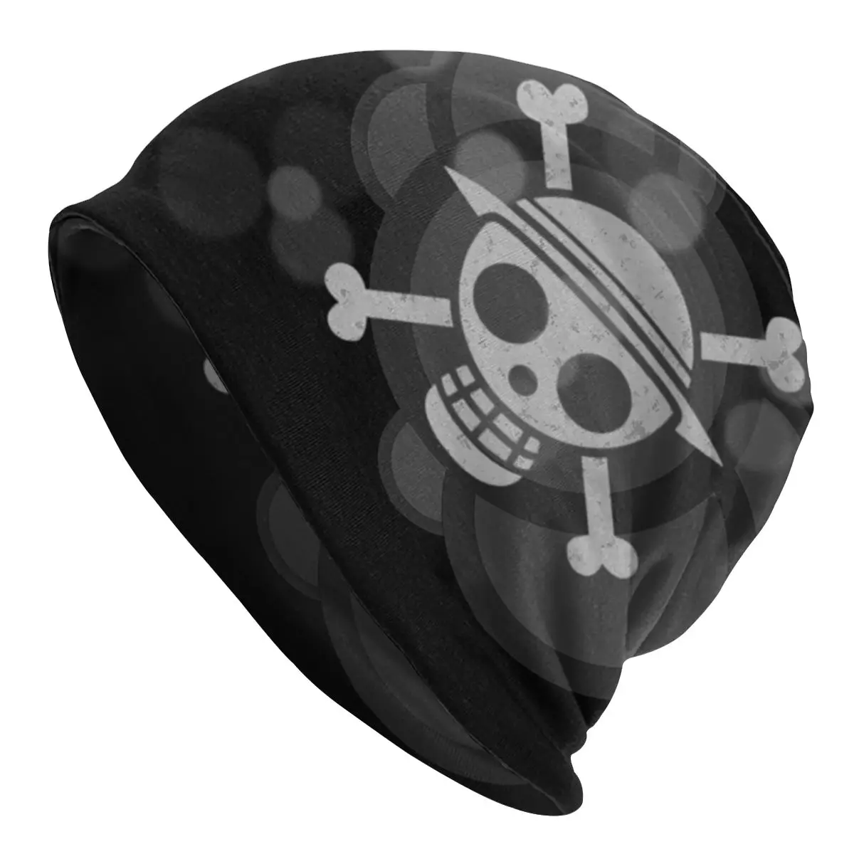 

One Piece Manga Bonnet Hat Goth Autumn Winter Street Skullies Beanies Hats for Men Women Adult Knitted Hat Warm Unisex Cap