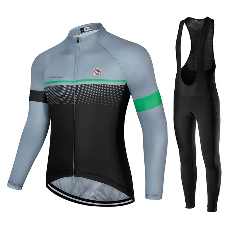 

Трикотажный комплект с длинным рукавом для езды на велосипеде, весна 2022