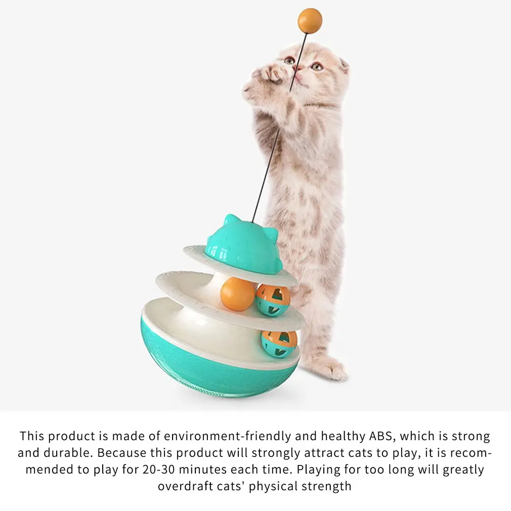 

Pet Interactive Toy Multifunctional Cat Toy Pet Toy Pet Product Free Hands Pet Trainning Toy Turntable Toy