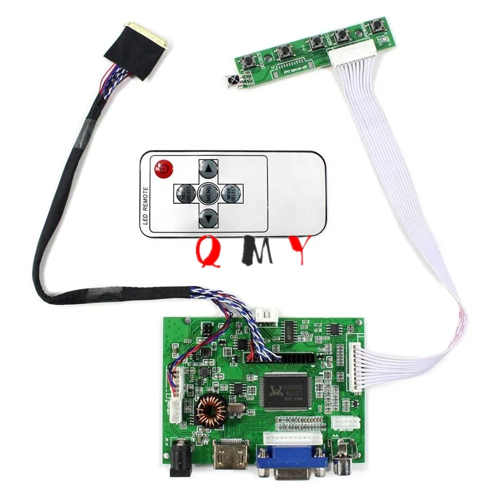 

HDMI VGA 2AV Audio Controller Board VS-TY2662-V196 Work for 40pin LVDS LCD 11.6inch 1366x768 N116B6-L04 B116XW01 V0 LTN116AT02