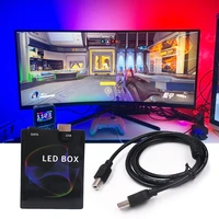 5v led tape diy ambient controller usb tv hdtv computer monitor backlight pc dream screen color light box for ws2812b led strip
