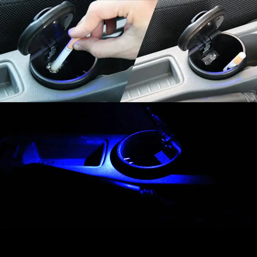 Портативная автомобильная пепельница Бездымная Пепельница держатель для