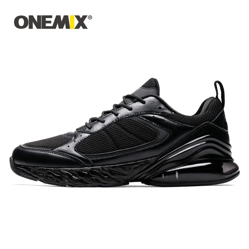 

ONEMIX Running Shoes Men Breathable Training Sneakers Air Cushion Outdoor Shock Damping Women Sport Shoes Lace Up Jogging Shoes