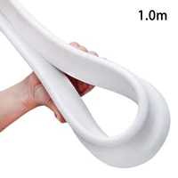 silicone water barrier 0 8m 1m 1 5m for bathroom white water separation flood barrier water blocker bothroom accessories