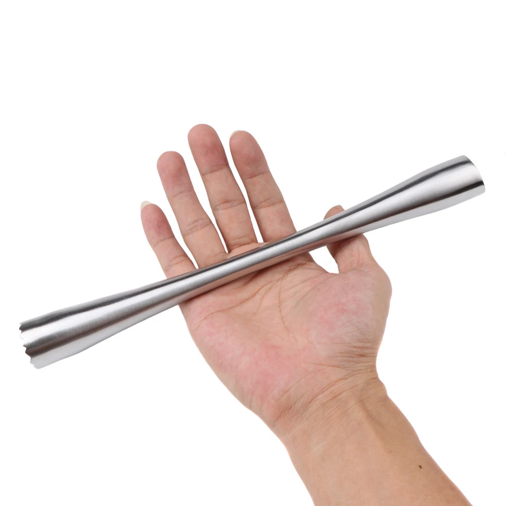 

Stainless Steel Wine Mixing Stick Cocktail Muddler Shaker With Crushing Hammer DIY Drink Fruit Muddler Crushed Ice Barware Tool