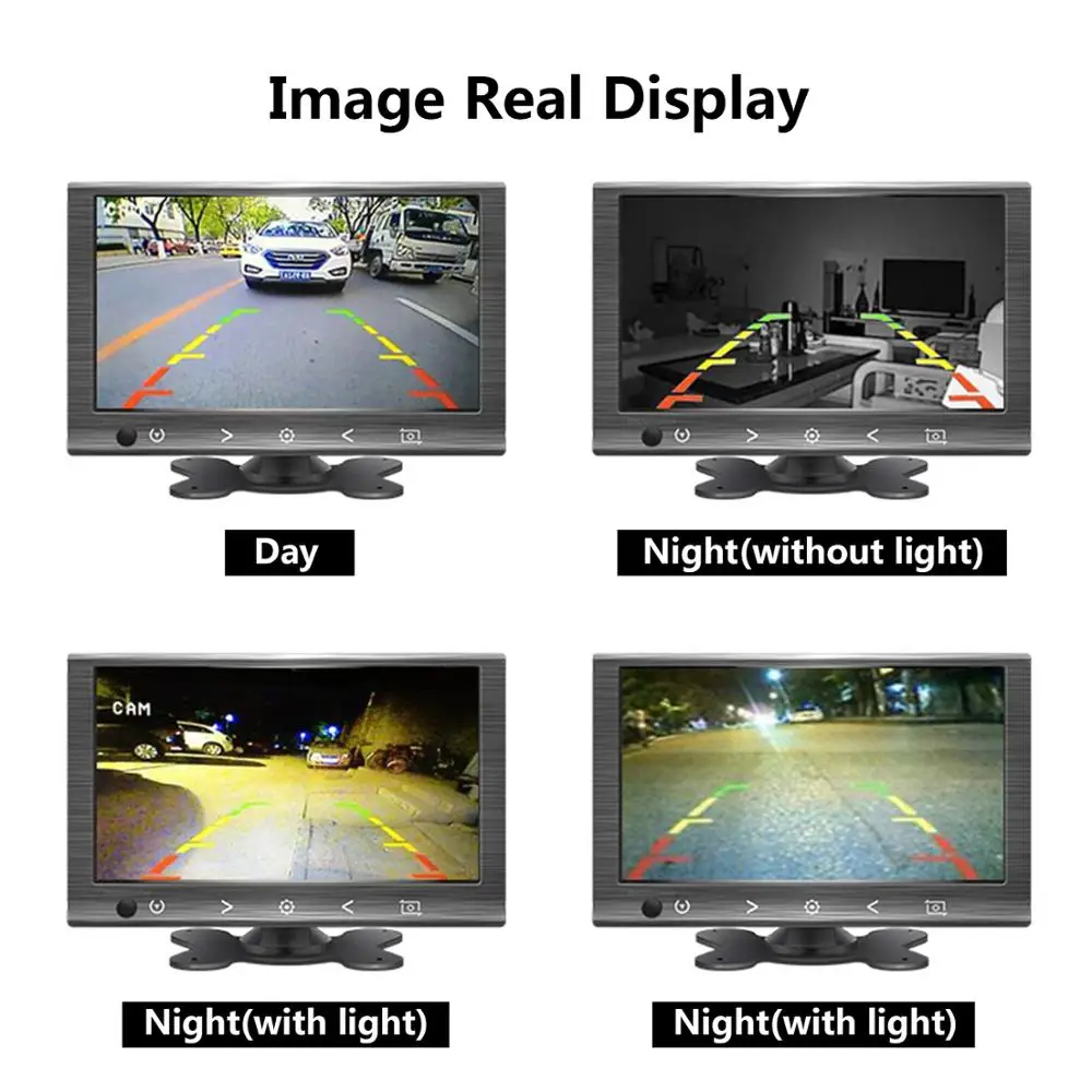 Автомобильная камера заднего вида оригинальная система контроля с ЖК-дисплеем и