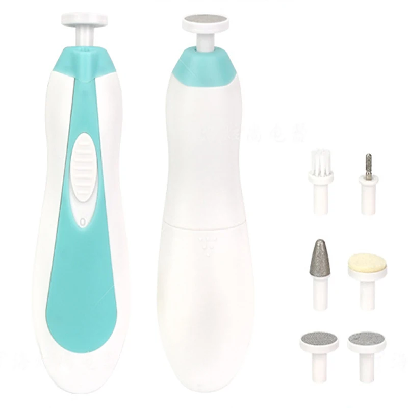 Безопасный Электрический триммер для ногтей детей и взрослых машинка стрижки