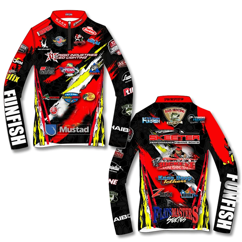 

Men Fishing Shirt Long Sleeve Fishing Clothes Ropa Sunscreen Breathable Anti Mosquito Cold Sensation T Shirt Fishing Clothing